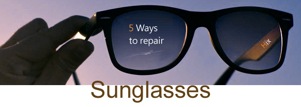 ray ban sunglasses scratch repair